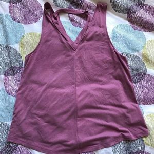 american eagle cross-strap tank